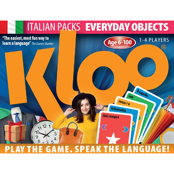 Learn to Speak Italian Card Games for kids schools and adults. Teach yourself Italian or teach your child Italian