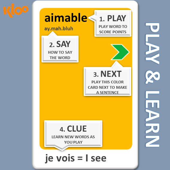 Learn French Card Games for Schools - 5 Double Deck Bundle for Teachers (People, Eating & Drinking Themes)