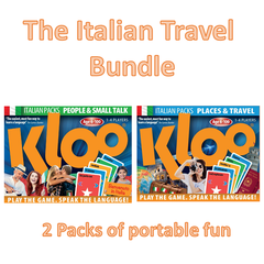 KLOO Games - Learn Spanish Games Packs 1 and 2 (Decks 1, 2, 3 & 4)