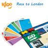 KLOO Teach English Race to London Board Game - Play & Learn to Speak English Teaching Resource (ESL, TEFL, TESOL)