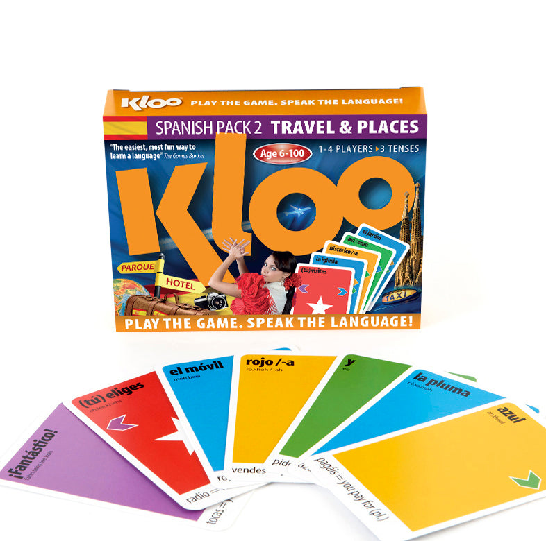 Learn to Speak Spanish Card Games for kids schools and adults. Teach yourself Spanish or teach your child Spanish