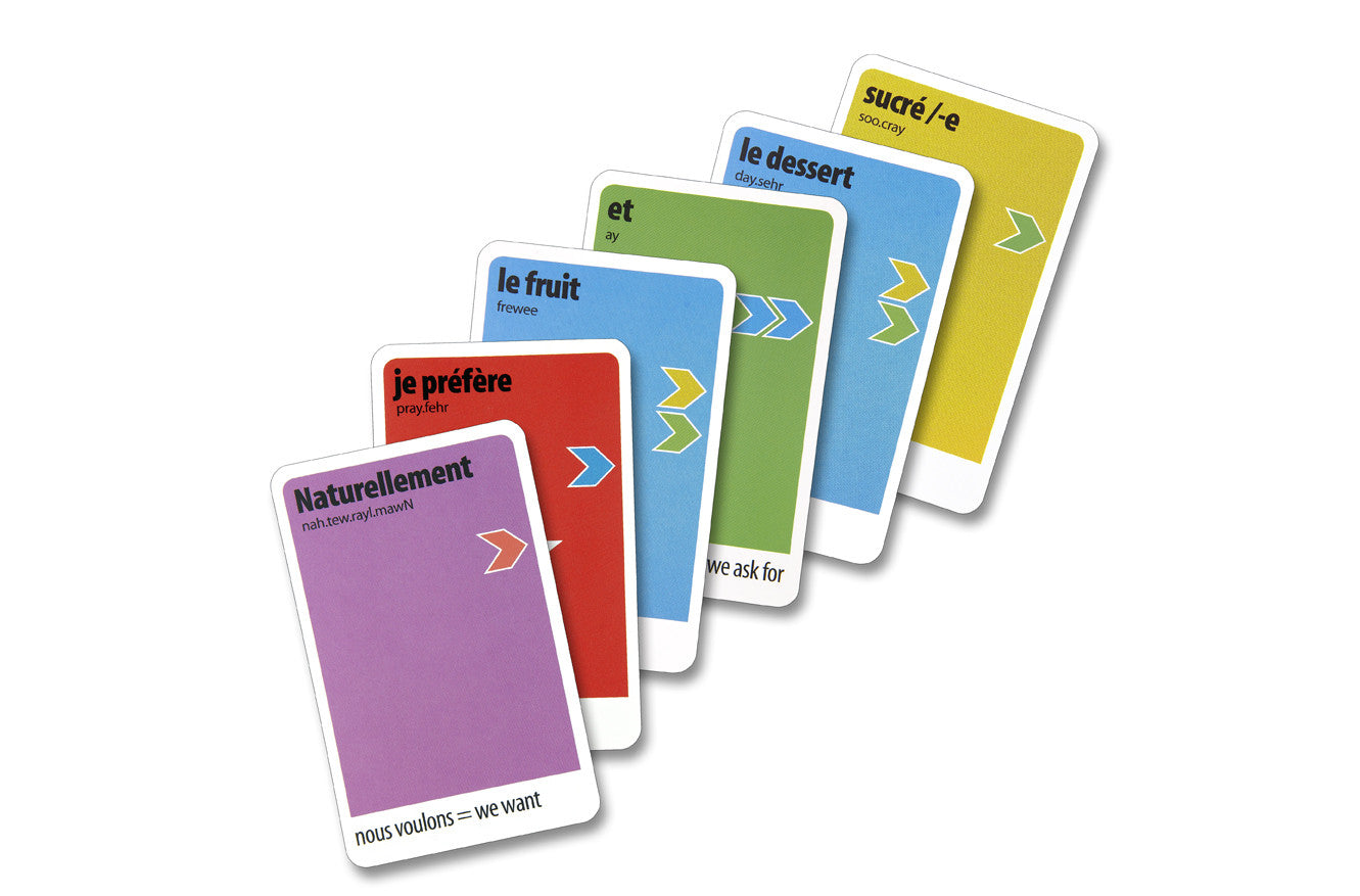 French resources MFL French Build a French sentences with KLOO cards