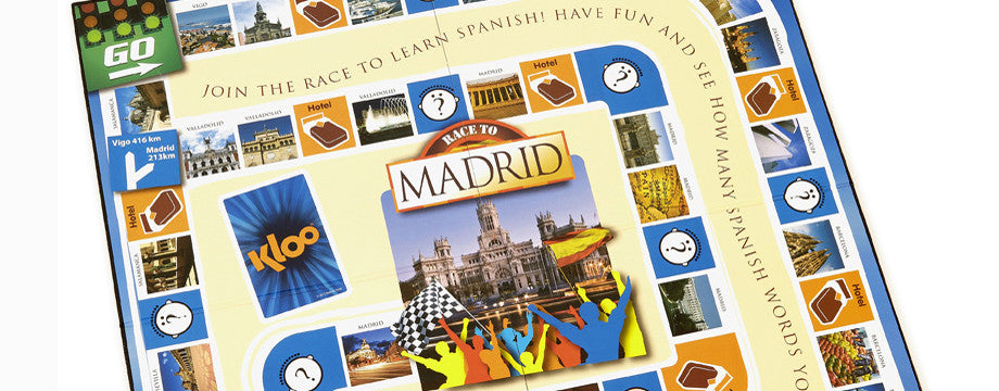 Learn Spanish Board Games for kids