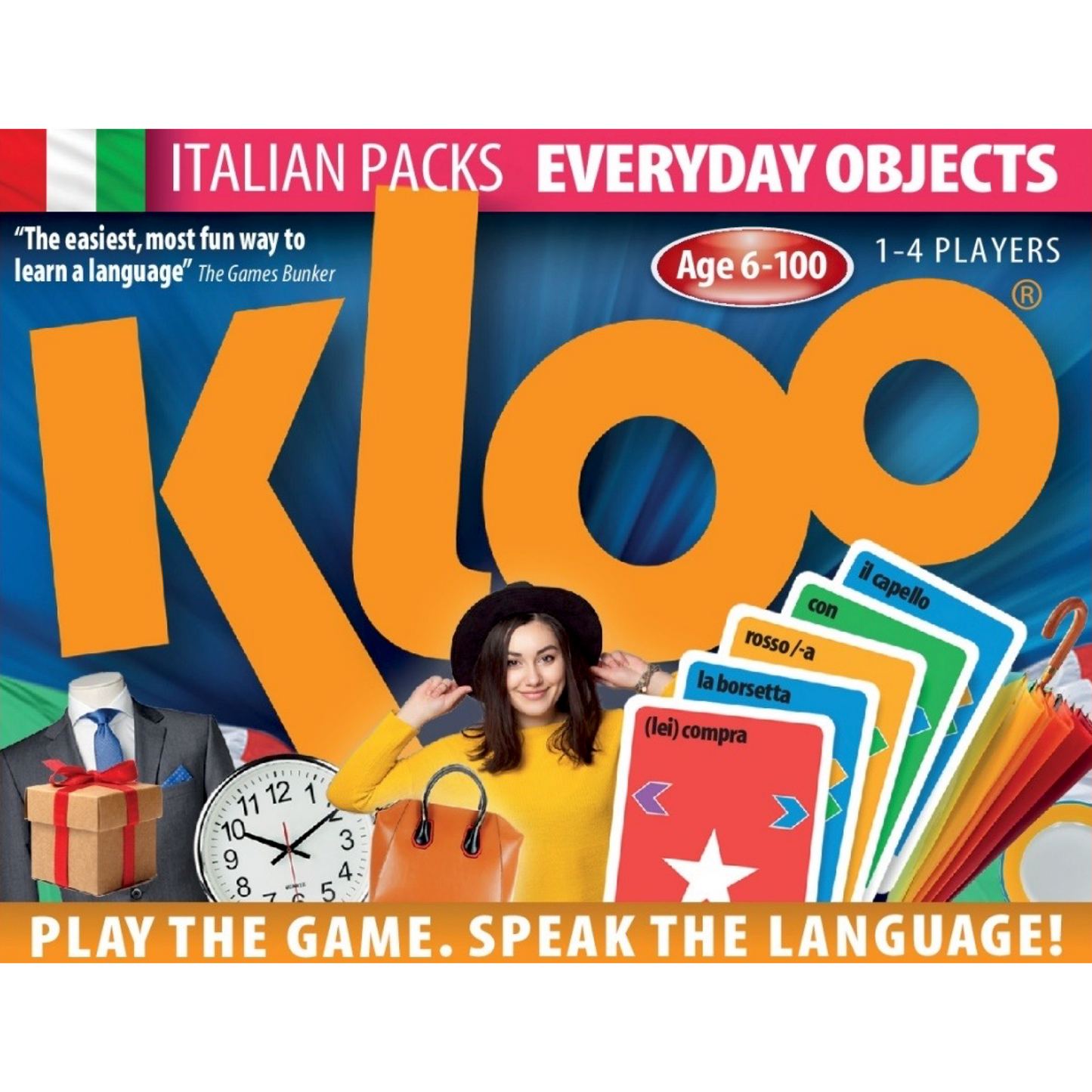 Learn Italian Games Complete Collection - All 3 Double-Deck Packs Bundle (Beginner to Intermediate)