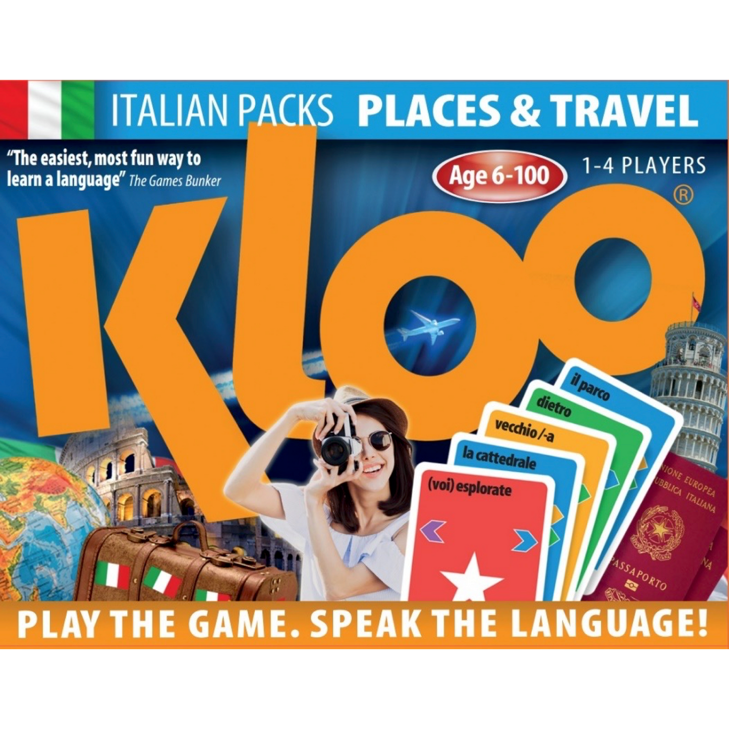 Learn Italian Games Complete Collection - All 3 Double-Deck Packs Bundle (Beginner to Intermediate)