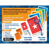 Back of Learn to Speak Italian MFL Games Resources for schools and adults 