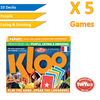 KLOO's Play & Learn French Card Games - School Starter Bundle - 5 x French Pack 1 (10 Decks) - Language Teacher Resources