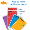 Learn Italian verbs with Learn to Speak Italian Card Games for kids schools and adults. Teach yourself Italian or teach your child Italian
