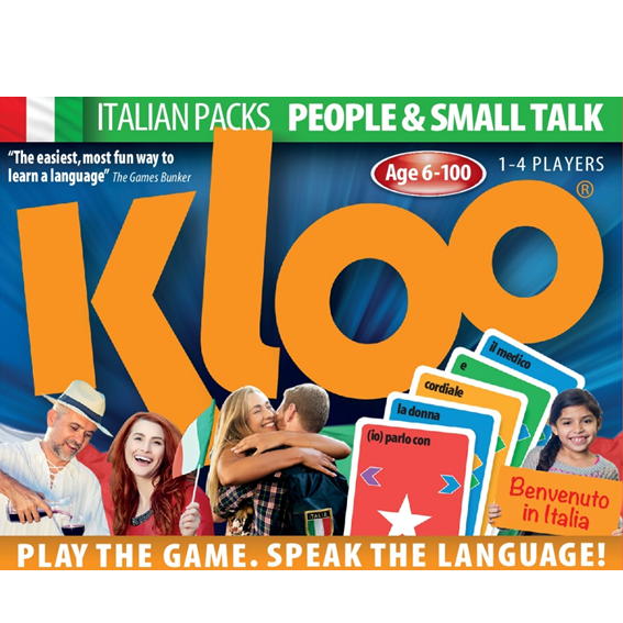 Learn to Speak Italian Card Games for kids schools and adults. Teach yourself Italian or teach your child Italian