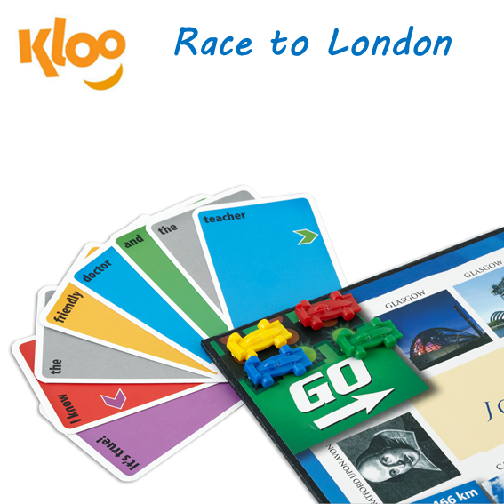Teach English 5 x Race to London School Value Bundle – Accelerate English Learning in the Classroom (TEFL, TESOL, ESL) (20 Decks)