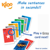 KLOO Teach English Race to London Board Game - Play & Learn to Speak English Teaching Resource (ESL, TEFL, TESOL)
