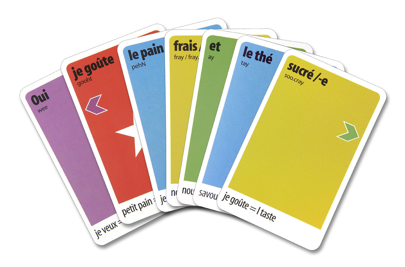 MFL French resources Build a French sentences with KLOO cards